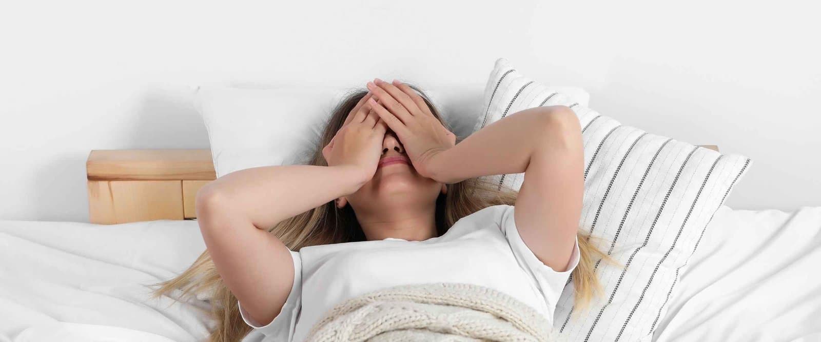 A family caregiver resting after a demanding day.